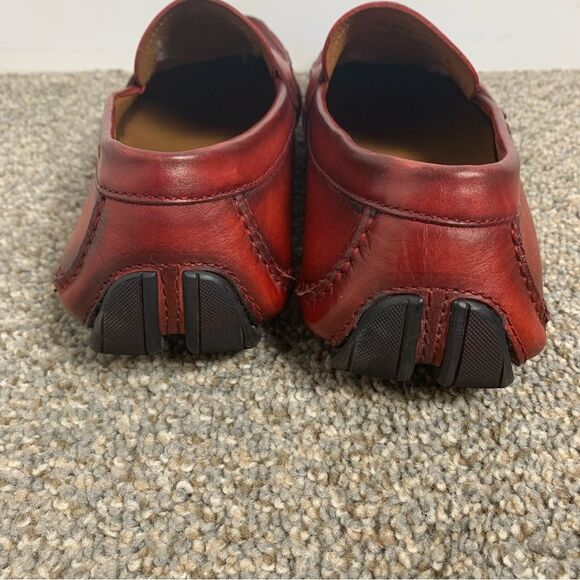 Mens Magnanni Dylan Leather Driving Shoe Slip On Nordstrom size 8 - Picture 3 of 14